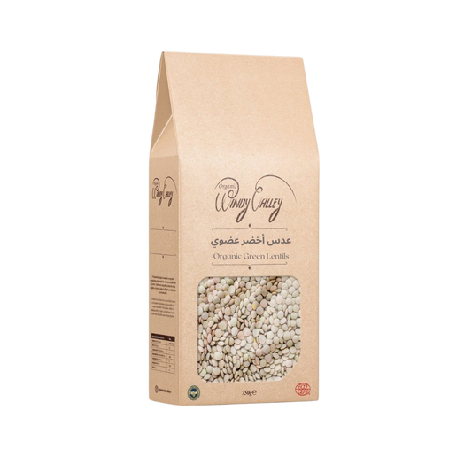 Organic Green Lentils 750g