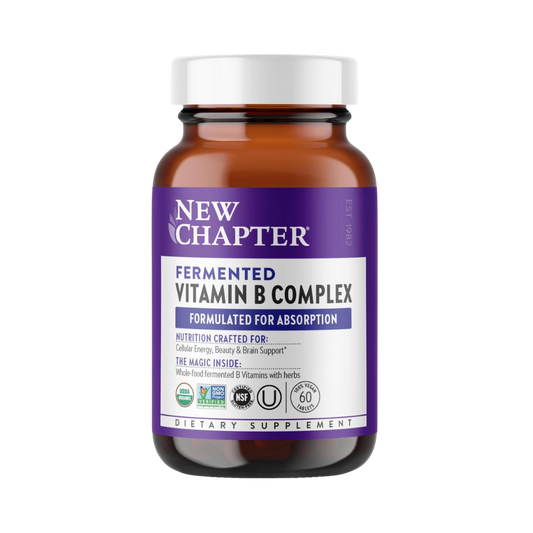 New Chapter Fermented Vitamin B Complex, 60's