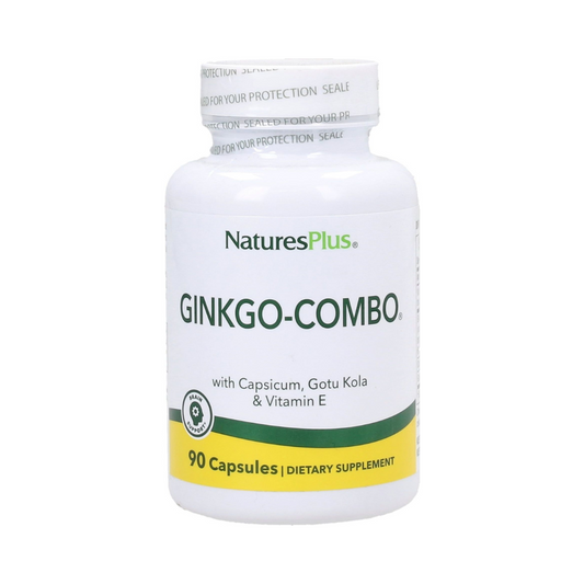 NaturesPlus Ginkgo-Combo®, 60 Capsules