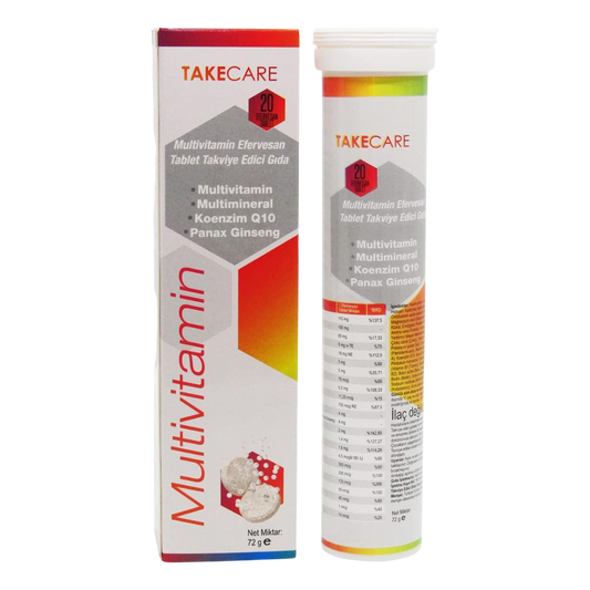 TakeCare Multivitamin Effervescent - 20 Tablet