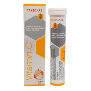 TakeCare Vitamin C, Vitamin E, Zinc, Effervescent - 20 Tablet TakeCare Vitamin C, Vitamin E, Zinc, Effervescent - 20 Tablet