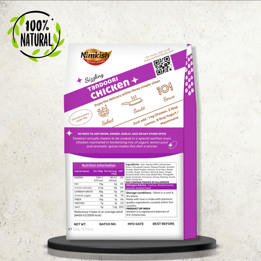 Nimkish Tandoori Chicken Spice Mix