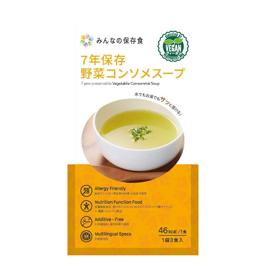 Vegetable Consommé Soup