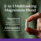 New Chapter Magnesium + Ashwagandha Tablets, 30 Capsule